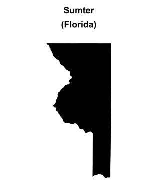 Sumter County (Florida) boş ana hat haritası