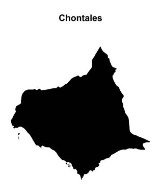 Chontales bölümü boş ana hat haritası