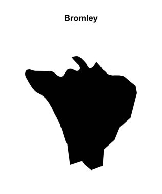 Bromley boş dış hat haritası