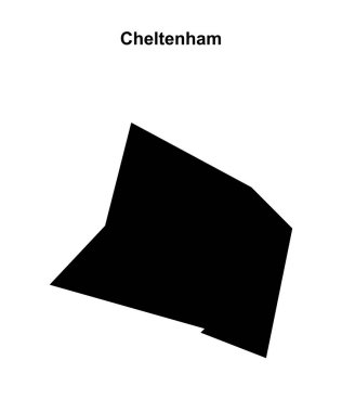 Cheltenham boş ana hat haritası