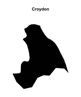 Croydon boş ana hat haritası