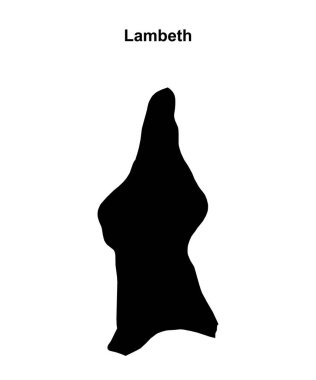 Lambeth boş ana hat haritası