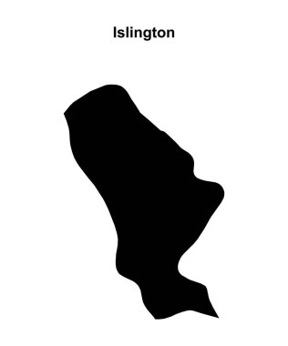 Islington boş dış hat haritası