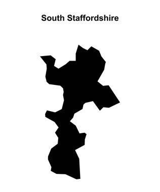 South Staffordshire ana hat haritası boş