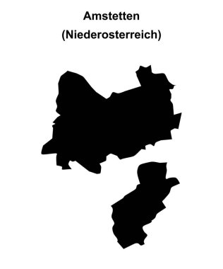 Amstetten boş dış hat haritası