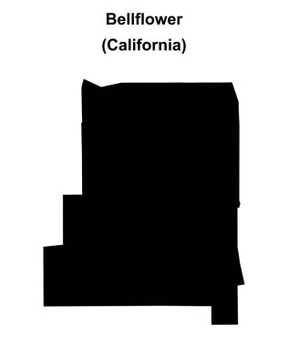 Çan Çiçeği (California) boş ana hat haritası