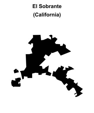 El Sobrante (California) boş ana hat haritası