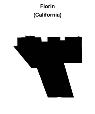 Florin (California) boş ana hat haritası