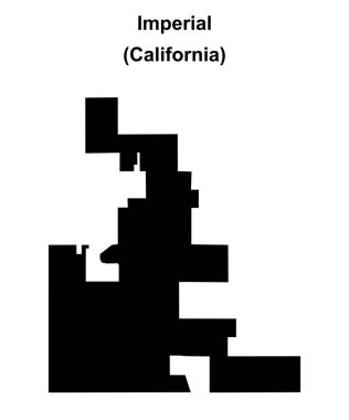 İmparatorluk (California) boş ana hat haritası