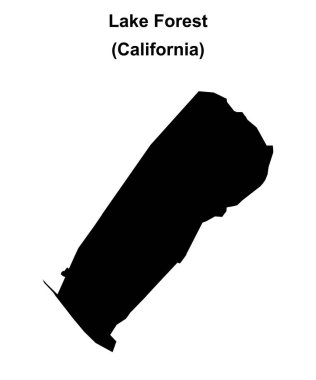 Lake Forest (California) boş ana hat haritası