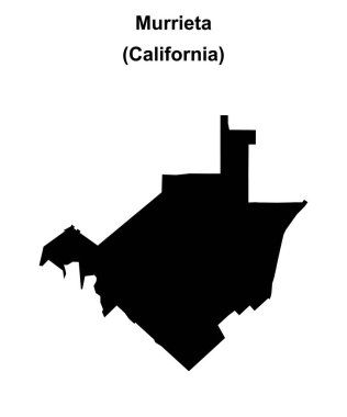 Murrieta (California) boş ana hat haritası