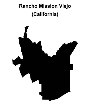 Rancho Misyonu Viejo (California) boş ana hat haritası