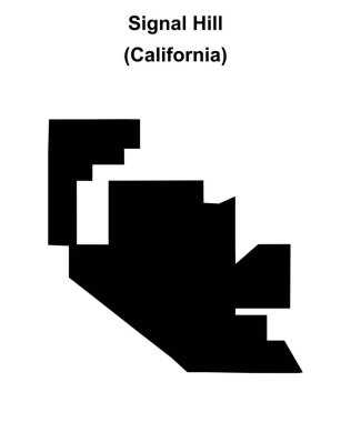 Sinyal Tepesi (California) boş ana hat haritası