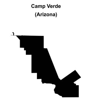 Verde Kampı (Arizona) boş ana hat haritası