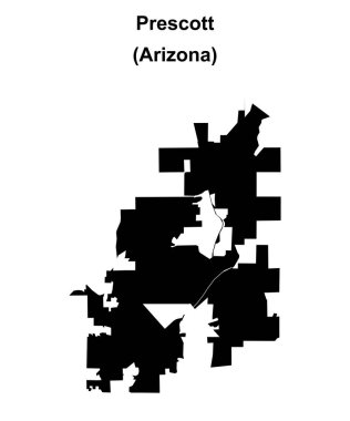 Prescott (Arizona) boş ana hat haritası
