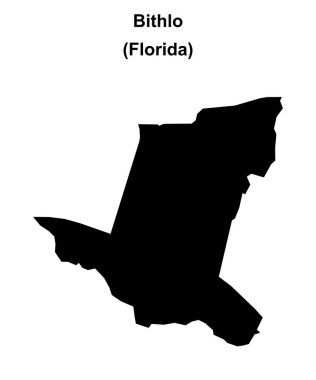 Bithlo (Florida) boş ana hat haritası