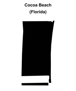 Kakao Sahili (Florida) boş ana hat haritası
