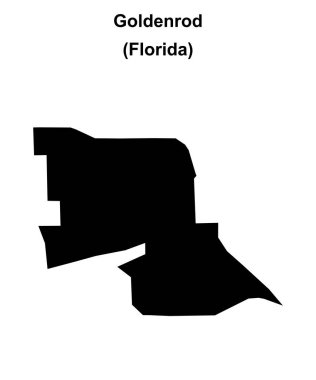 Goldenrod (Florida) boş ana hat haritası