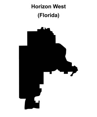 Horizon West (Florida) boş ana hat haritası