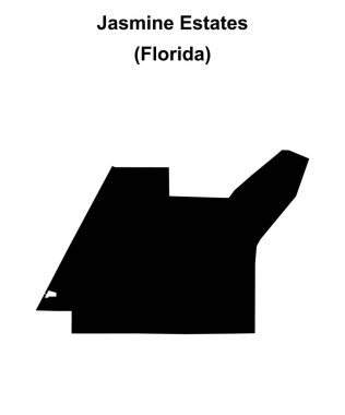 Jasmine Evleri (Florida) boş ana hat haritası
