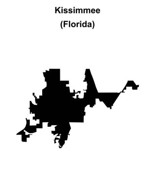 Kissimmee (Florida) boş ana hat haritası