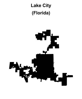 Lake City (Florida) boş ana hat haritası
