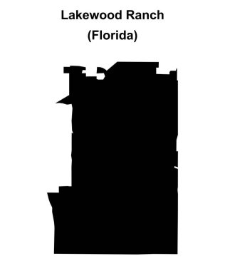 Lakewood Çiftliği (Florida) boş ana hat haritası