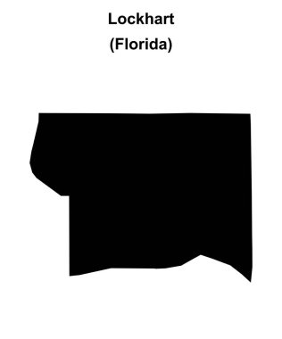 Lockhart (Florida) boş ana hat haritası