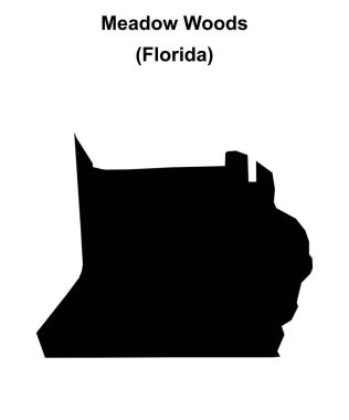 Meadow Woods (Florida) boş ana hat haritası