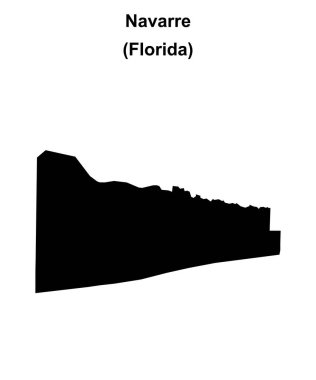 Navarre (Florida) boş ana hat haritası