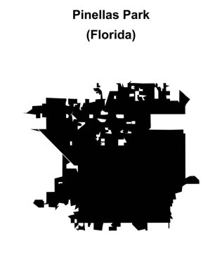 Pinellas Park (Florida) boş ana hat haritası