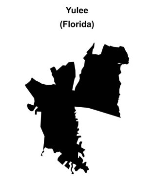 Yulee (Florida) boş ana hat haritası