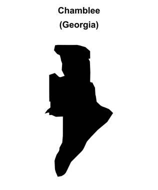 Chamblee (Gürcistan) boş ana hat haritası