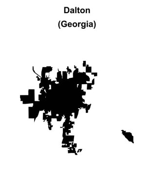 Dalton (Gürcistan) boş ana hat haritası