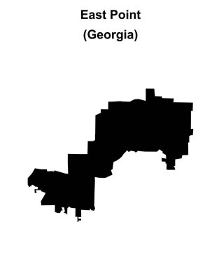 Doğu Noktası (Gürcistan) boş ana hat haritası