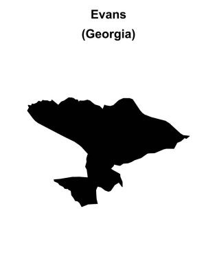 Evans (Gürcistan) boş ana hat haritası