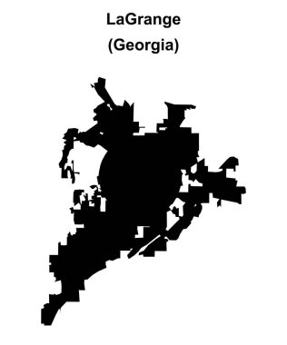 LaGrange (Gürcistan) boş ana hat haritası