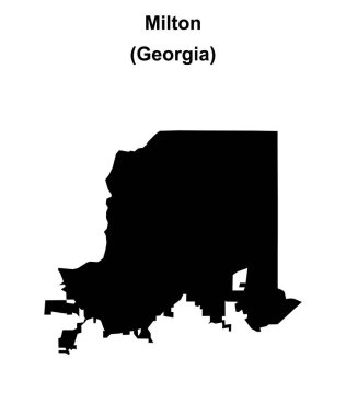 Milton (Gürcistan) boş ana hat haritası