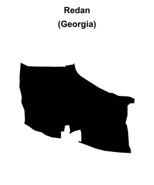 Redan (Gürcistan) boş ana hat haritası