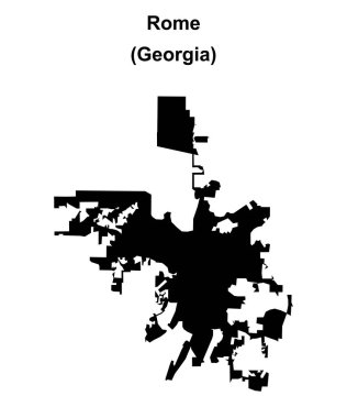 Roma (Gürcistan) boş ana hat haritası