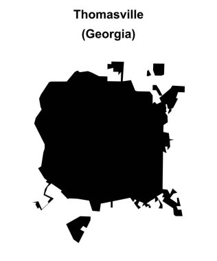 Thomasville (Gürcistan) boş ana hat haritası