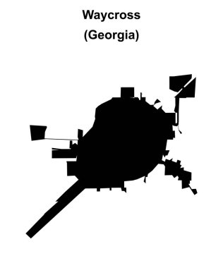 Waycross (Gürcistan) boş ana hat haritası