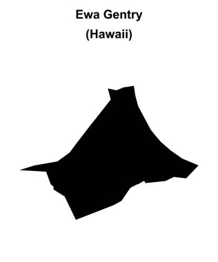 Ewa Gentry (Hawaii) boş ana hat haritası