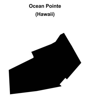 Ocean Pointe (Hawaii) boş ana hat haritası