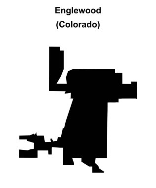 Englewood (Colorado) boş ana hat haritası