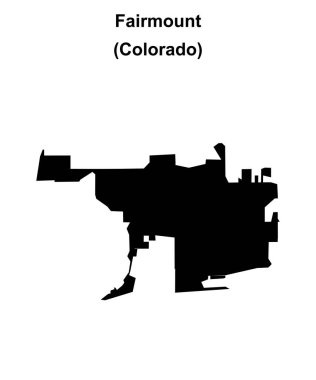 Fairmount (Colorado) boş ana hat haritası