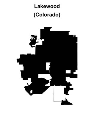 Lakewood (Colorado) boş ana hat haritası