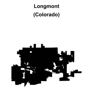 Longmont (Colorado) boş ana hat haritası