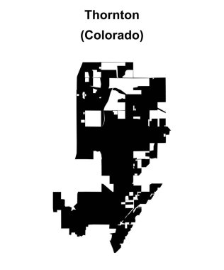 Thornton (Colorado) boş ana hat haritası