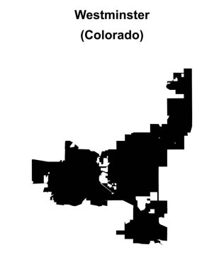 Westminster (Colorado) boş ana hat haritası